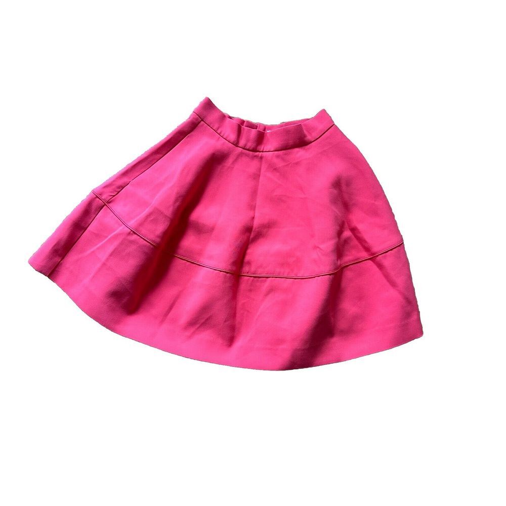 H&M Pink Satin Style‎ Skirt Size US 4Party Christmas Occasion